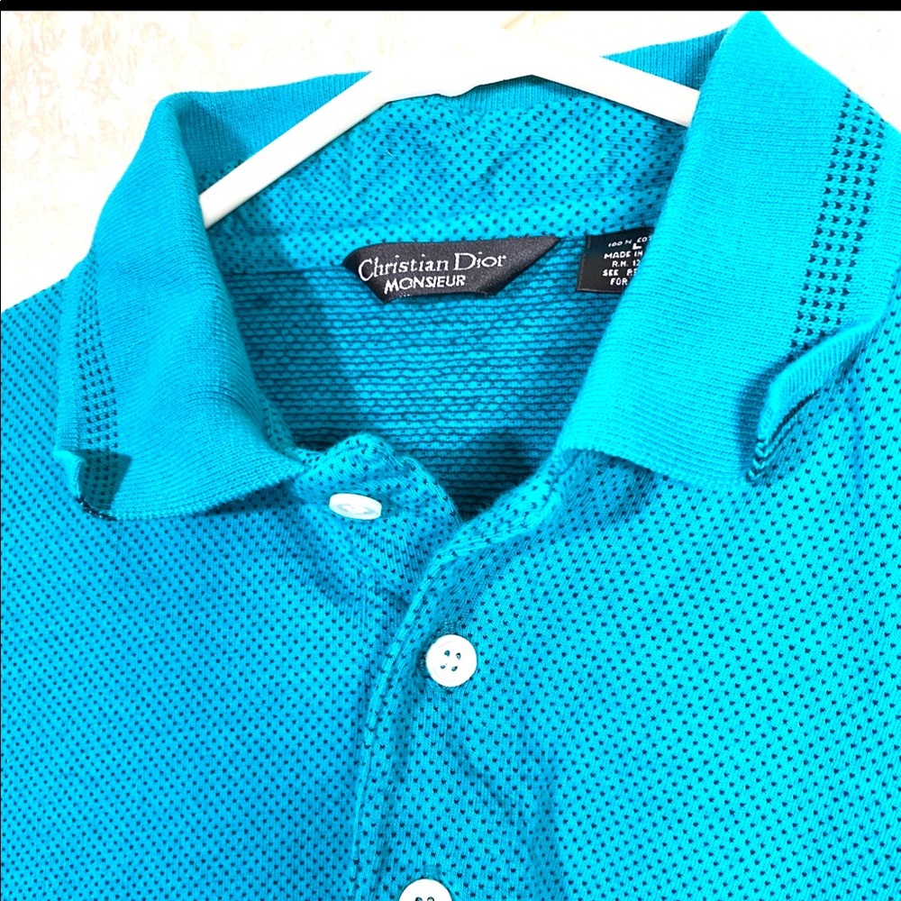 Vintage Christian Dior Monsieur Polo Shirt - Picture 4 of 7
